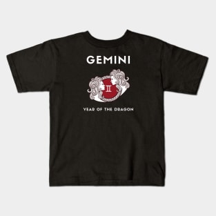 GEMINI / Year of the DRAGON Kids T-Shirt